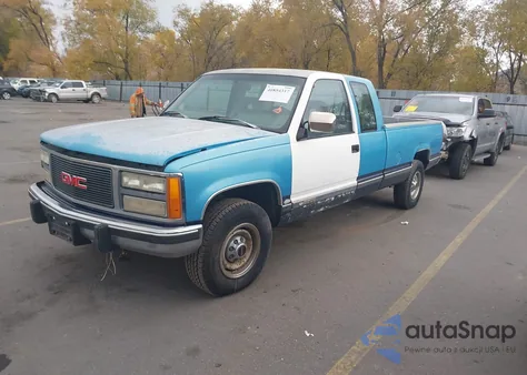 1993 GMC Sierra C2500 from USA, damaged, VIN 1GTGC29N2PE564309